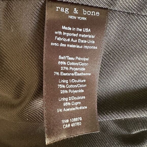 Rag & Bone Ames Blazer in Navy - size 8 ✨NWT✨ - Picture 11 of 13